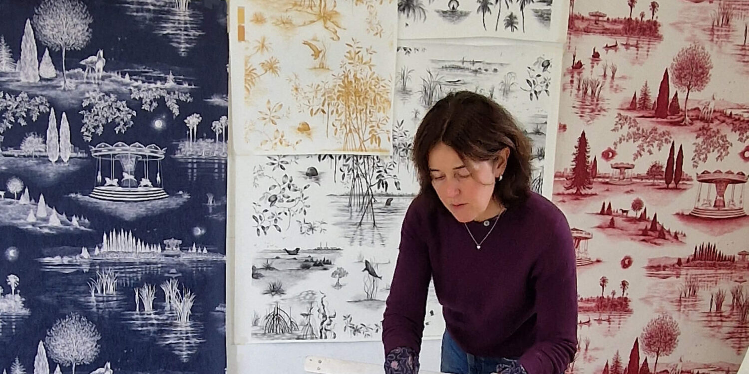 Epoh Beech in her studio.
