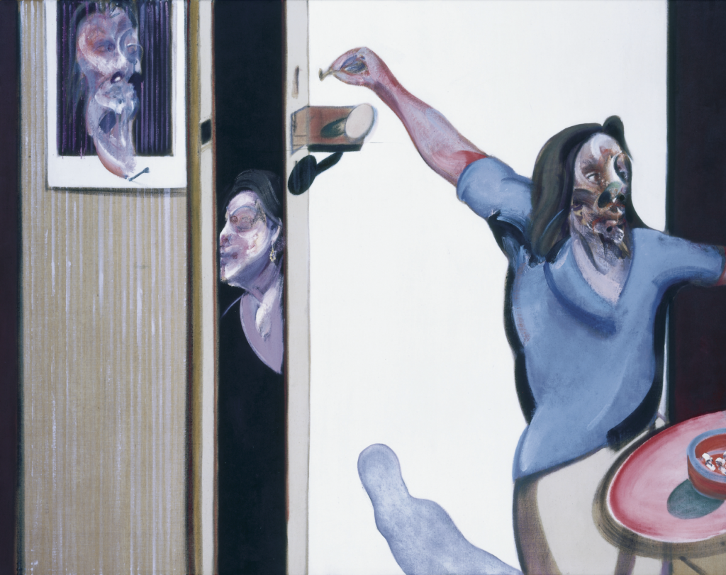 Three Studies of Isabel Rawsthorne, 1967 by Francis
Estate of Francis Bacon. All rights reserved,
Bacon © The Estate of Francis Bacon. All rights
DACS/Artimage 2024. Photo: Prudence Cuming
reserved, DACS/Artimage 2024. Photo: Prudence
Associates Ltd. Amgueddfa Cymru – Museum Wales.
Cuming Associates Ltd. Neue Nationalgalerie, Berlin.